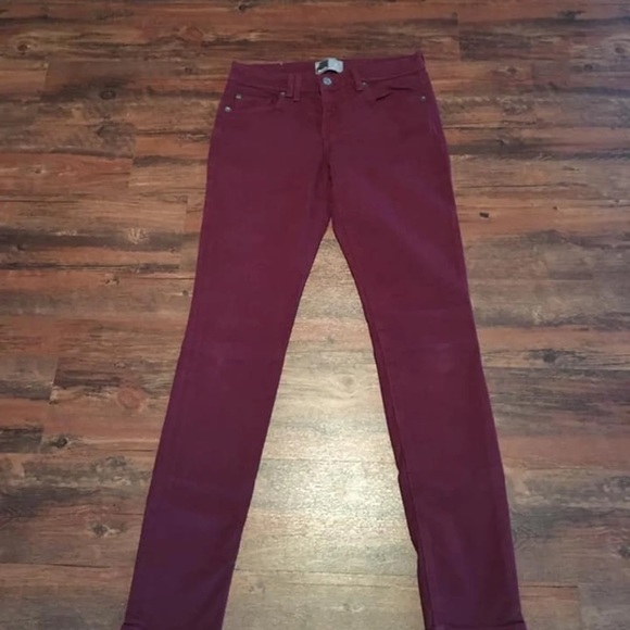 Bench USA Burgundy Skinny Denim - Picture 2 of 2